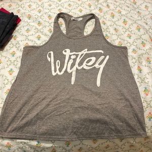 Wifey tank top